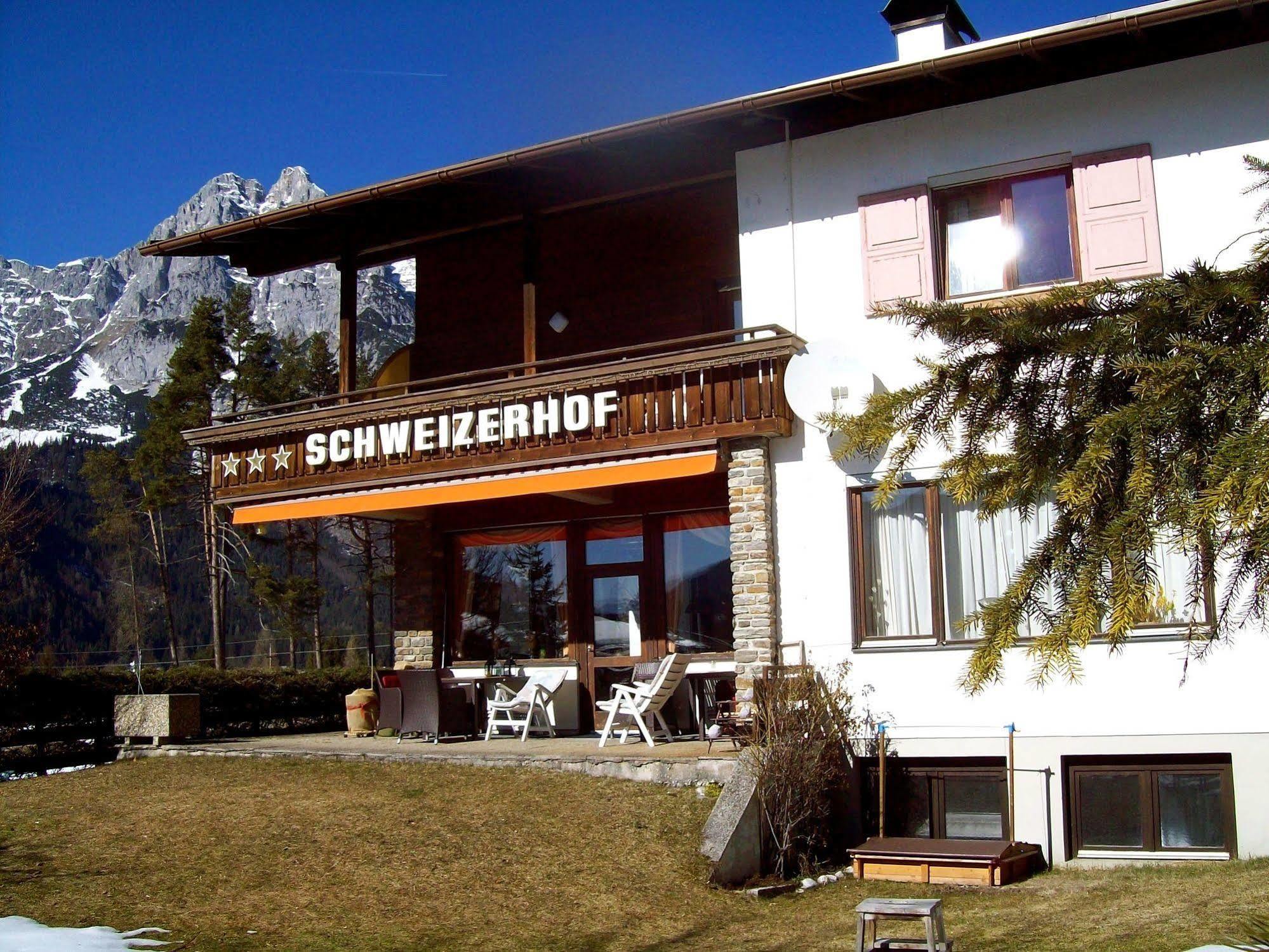 Hotel Pension Schweizerhof 洛伊塔施 外观 照片